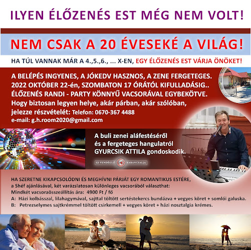 G3 Vendéglő és Pizzéria Karancsalja