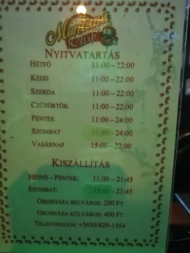 Montana kebab - Orosháza