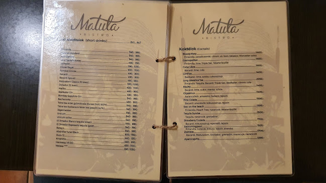 Matula Bistro - Vendéglátás