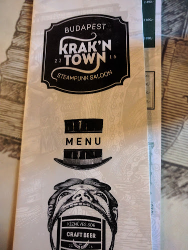 Krak'n Town Steampunk Saloon - Vendéglátás