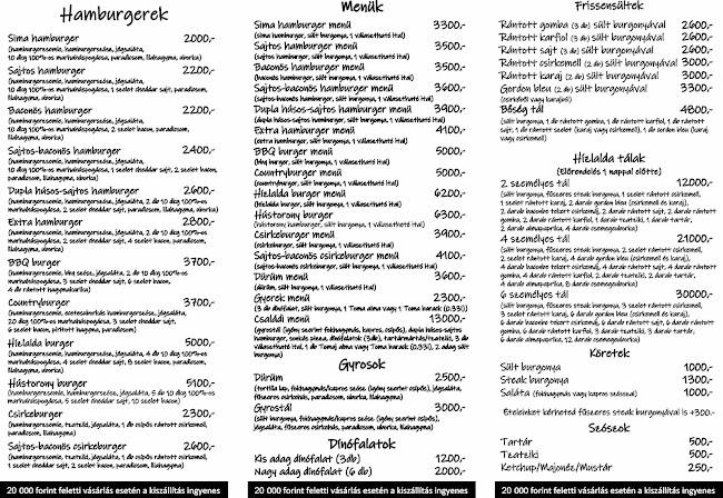 Hízlalda Büfé - Vendéglátás