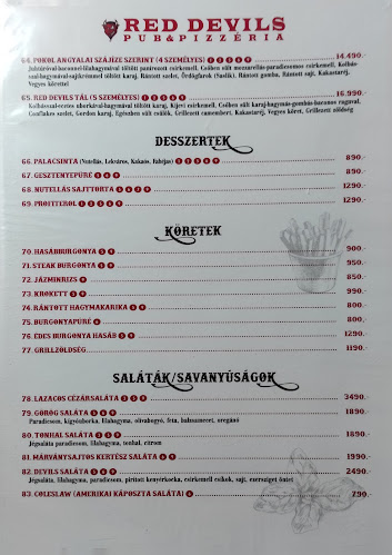 Red Devils Pub & Pizzéria - Csemő