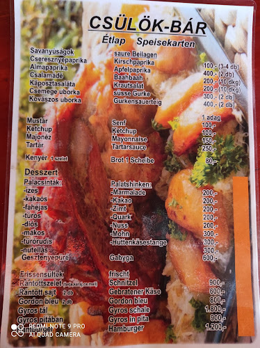 Csülök-bár - Balatonszemes