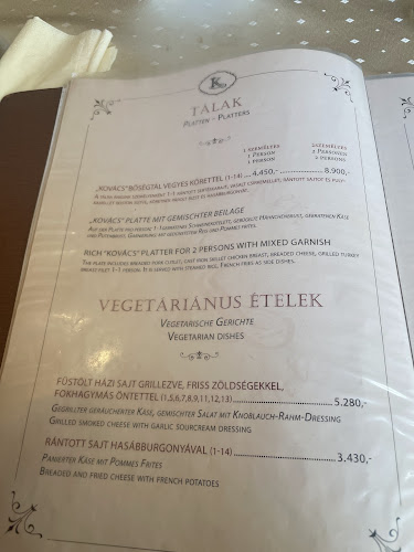 Comentarii opinii despre Kovács-Kert Étterem