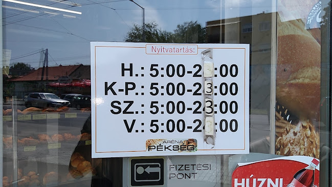 Aréna Pékség - Vendéglátás