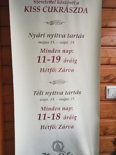 Opinii despre KissCuki Cukrászda în Lajosmizse - Vendéglátás