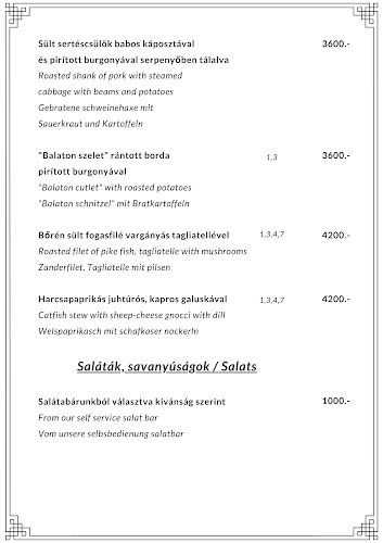 Gulyás udvar Étterem - Vendéglátás