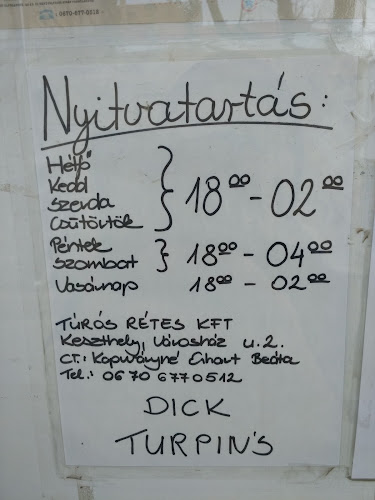 Tony Gyros - Vendéglátás