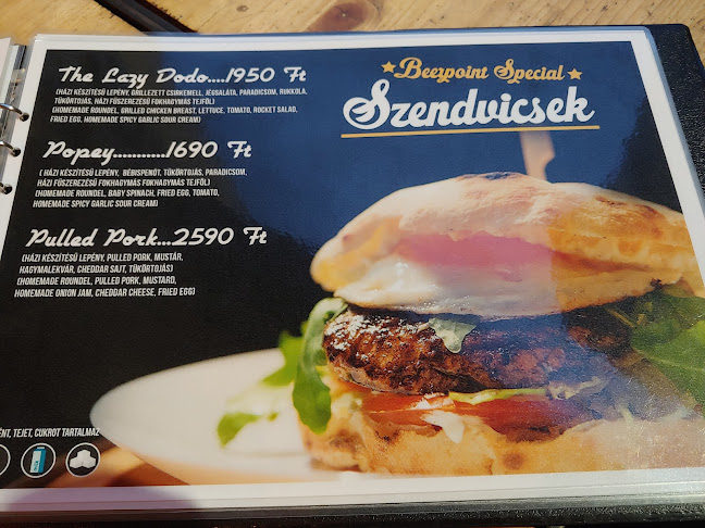 Beer Point Budapest - Vendéglátás