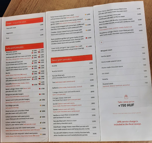 Opinii despre Bank3 Palacsinta Bár în Budapest - Vendéglátás