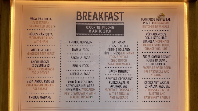 Fat Mama - Vendéglátás