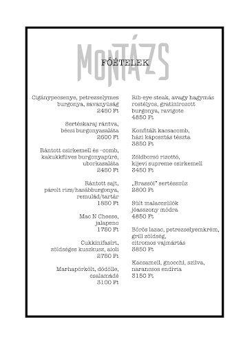 Montázs Étterem - Kiskunhalas