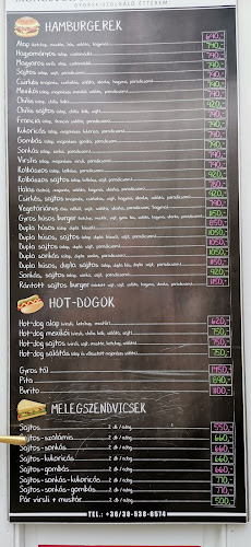 Monostor Falatozó, Hamburgerező