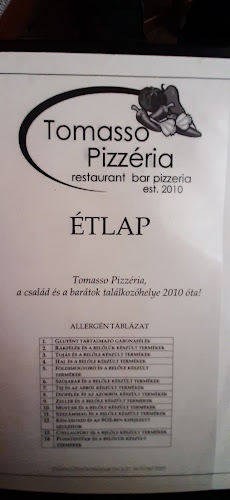 Tomasso Pizzéria - Zámoly