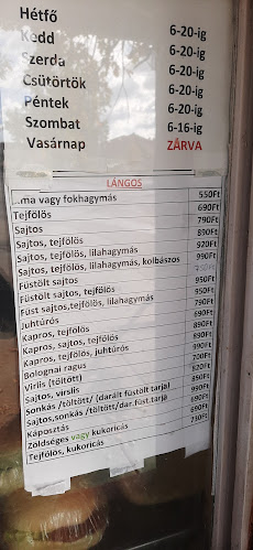 Lángossütő Büfé - Vendéglátás