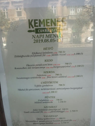 Comentarii opinii despre Kemenes Cukrászda és Bisztró Vámház krt.
