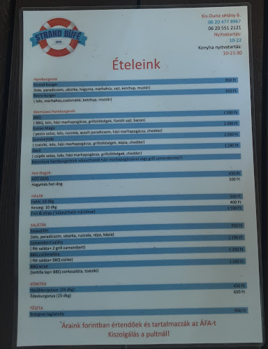 Opinii despre Strandbüfé în Esztergom - Vendéglátás