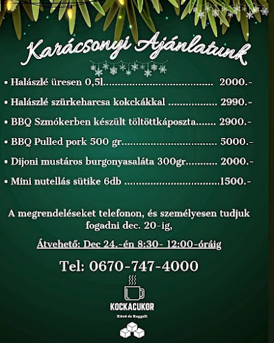 Opinii despre Kockacukor-Nem csak reggeli în Székesfehérvár - Vendéglátás