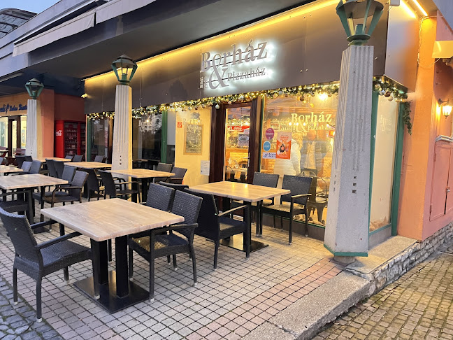 Opinii despre Borház és Pizzaház în Balatonfüred - Vendéglátás
