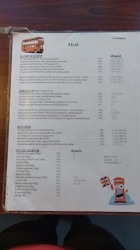 Opinii despre London Busz în Kiskunfélegyháza - Vendéglátás