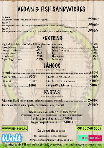 Opinii despre Pipi. Zero - Gluténmentes kézműves szendvicsek în Szeged - Vendéglátás