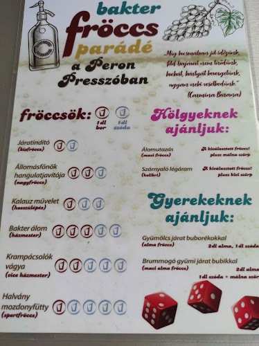 Opinii despre Peron Presszó în Békéscsaba - Vendéglátás