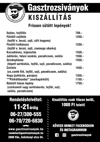 Gasztrozsiványok - Vác