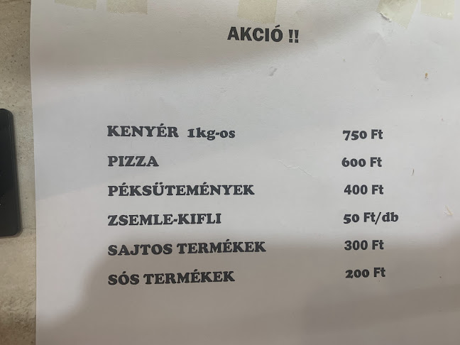 Likaj Albán Pékség - Vendéglátás