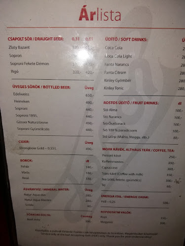 Opinii despre Fasor Eszpresszó în Budapest - Vendéglátás