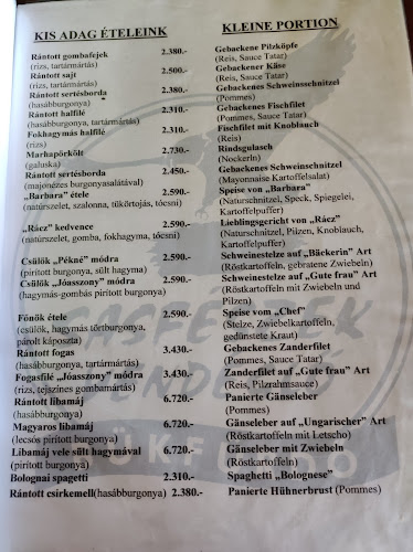 Sasfészek Vendéglő - étterem