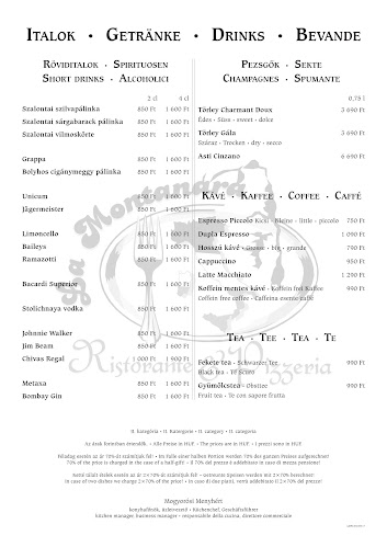 La Montanara Pizzéria - Étterem - Hévíz