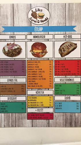 LIKE Gyros & Hambi - Streetfood - Vendéglátás