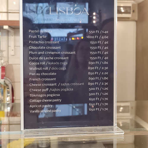 Opinii despre Lisboa Pastry & Bakery în Budapest - Vendéglátás