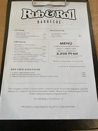 Comentarii opinii despre Rub and Roll Barbecue