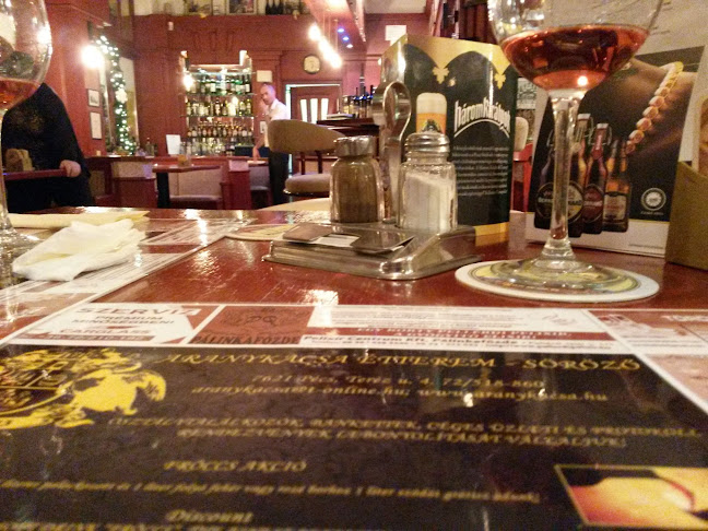 Opinii despre Aranykacsa în Pécs - Vendéglátás