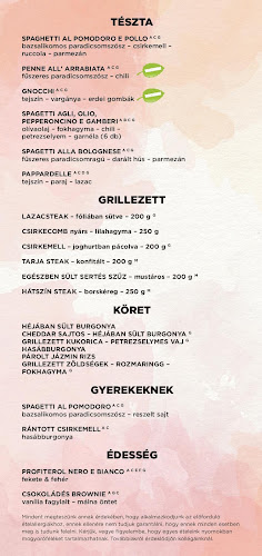 Terasz Étterem - Vendéglátás