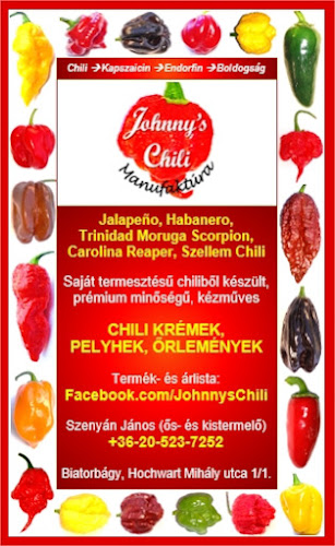 Opinii despre Johnny's Chili Manufaktúra în Biatorbágy - Vendéglátás