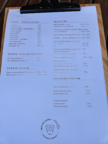 Mátyás Udvar Bisztró & Terasz - Nagyvázsony