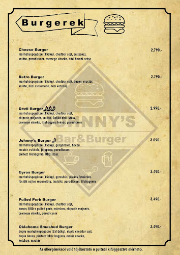 Johnny's Bar&Burger - Albertirsa