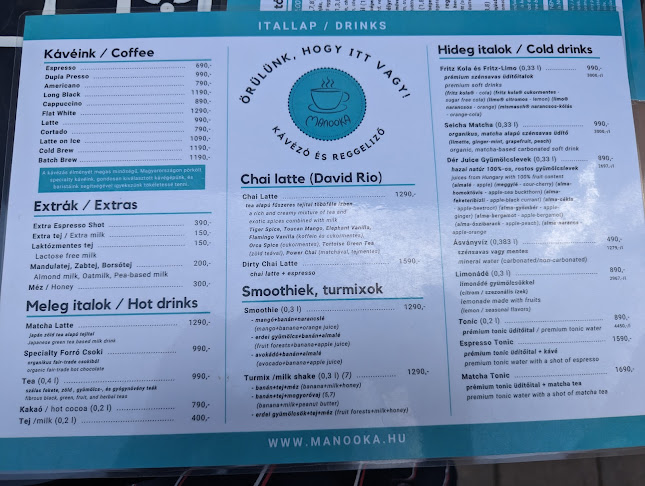 Manooka Kávézó - Eger
