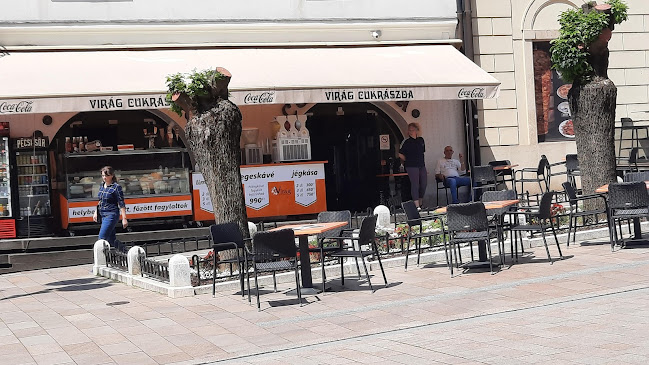 Opinii despre Virág Cukrászda în Pécs - Vendéglátás