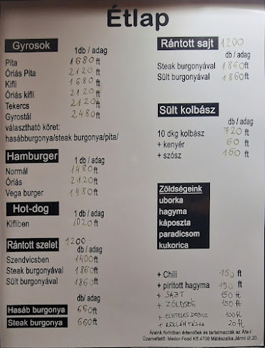 ALIBABA gyorsétterem