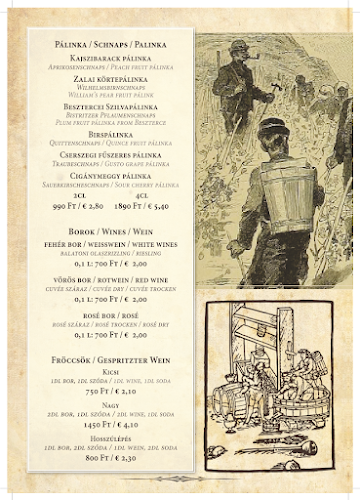 Halászcsárda - Vendéglátás