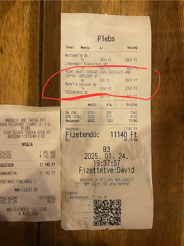 Opinii despre Plebs Crust & Craft în Szeged - Vendéglátás