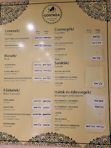 Govinda Vegetáriánus és Vegán Étterem