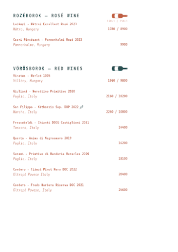 Belli di Mamma - Vendéglátás