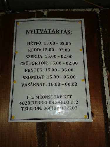 Opinii despre Fácánkakas în Debrecen - Vendéglátás