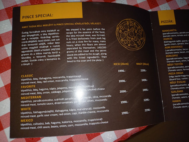 Opinii despre Pizza Pince în Budapest - Vendéglátás