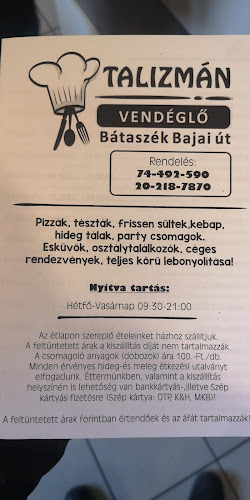 Comentarii opinii despre Talizmán Vendéglő