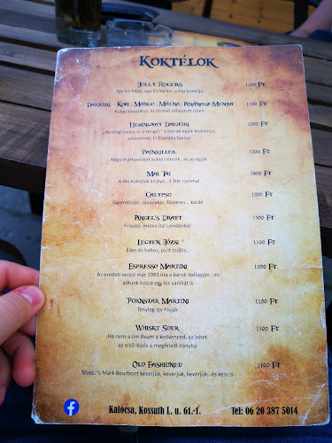 Jolly Roger's - Vendéglátás